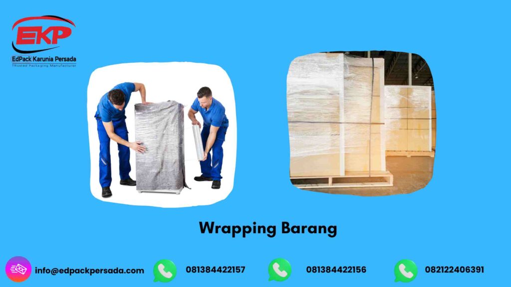 Plastic Wrapping barang