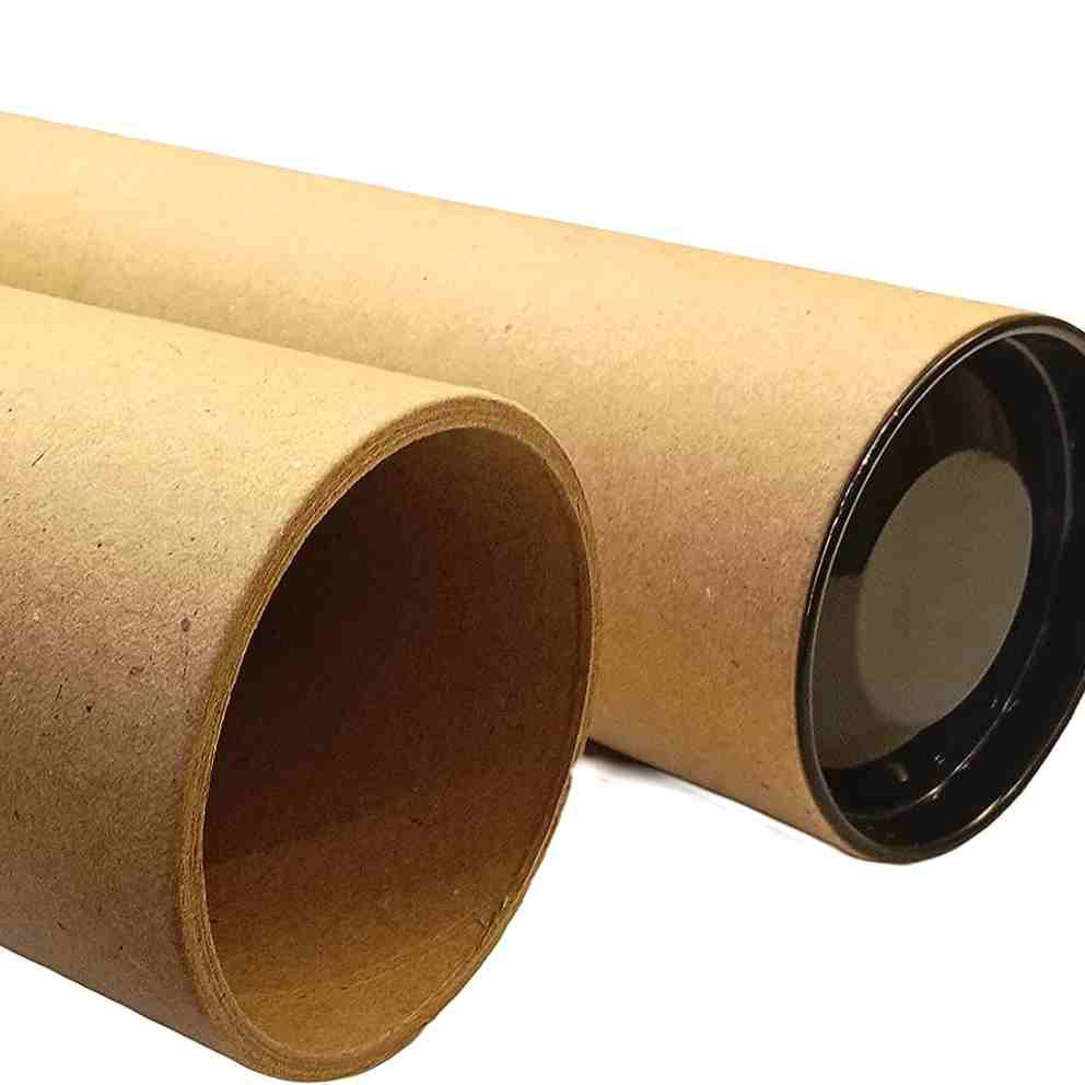 metal cap paper core